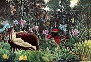Henri Rousseau Yadwighas drom painting